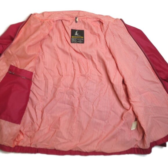 Snowgoose St Andrews Golf Jacket Mens Large Red Scotland Windbreaker - Picture 3 of 8